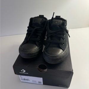 Black Converse High Top Chucks- Toddler size 11